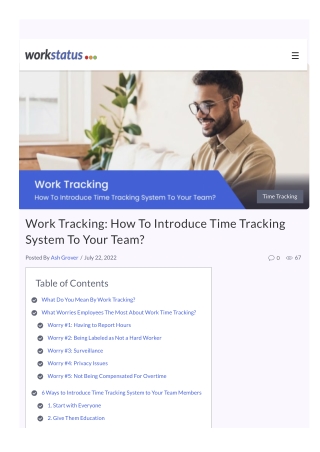 Work Tracking: How To Introduce Time Tracking System To Your Team?