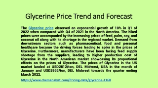 Glycerine Pricing online