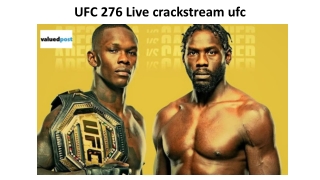 UFC 276 Live crackstream ufc