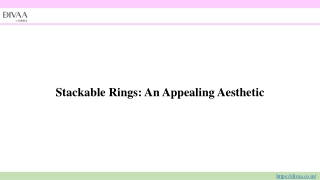 Stackable Rings An Appealing Aesthetic