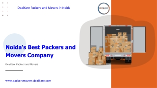 Best Packers and Movers in Sector 52 Noida - DealKare