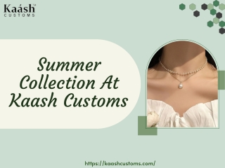 Personalized Jewelry Collection for Summer