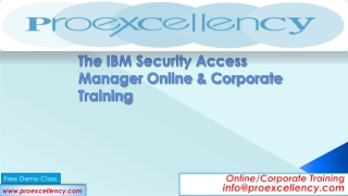 ISAM/ITAM  online Training By Proexcellency.