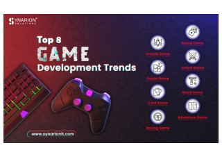 Trends of Mobile Game Development