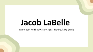 Jacob LaBelle - A Results-driven Competitor - Ann Arbor, MI
