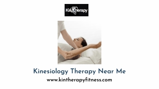 Kinesiology Therapy near Me