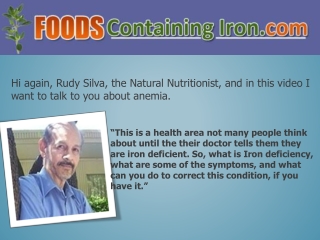 Discover Iron Deficiency Anemia Remedies