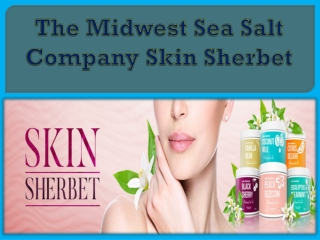 The Midwest Sea Salt Company Skin Sherbet