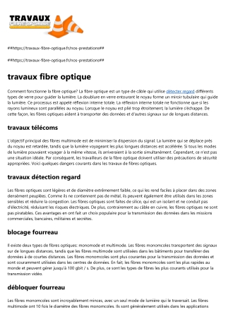 débouchage gaine
