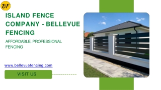 Island fence company - Bellevue fencing