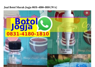 Jual Botol Murah Jogja ౦8౩l.4l8౦.l8l౦{WhatsApp}