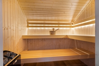 Huisje met sauna