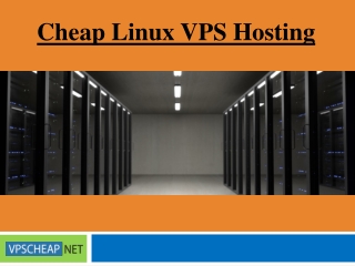 Cheap Linux VPS Hosting