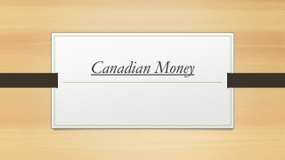 Buy and Sell Canadian Money at best Exchange Rate