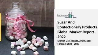 Sugar And Confectionery Products Market Trends, Demand Factors Report 2022-2031