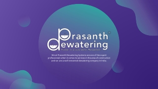 PRASANTH DEWATERING