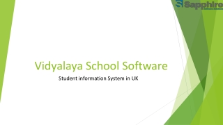 Student information System in UK