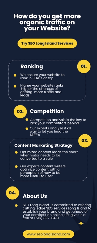 How do you get more organic traffic to your Website