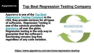 Top Affordable Regression Testing Company