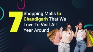 7 Shopping Malls In Chandigarh That We Love  To Visit All Year Around