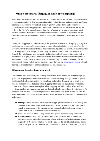 Article Booksmart