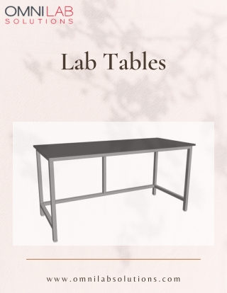 One of the best quality Lab Tables