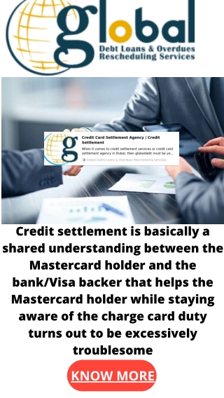 Credit settlement