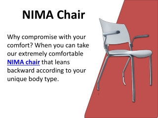 NIMA Chair