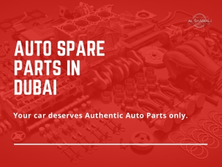 Auto Spare parts in Dubai