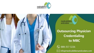 Outsourcing Physician Credentialing to MBC