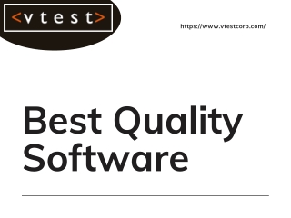 Best Quality Software