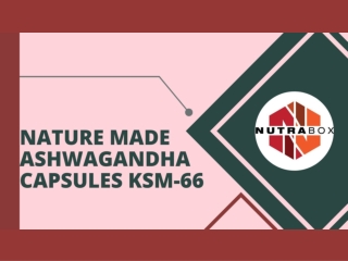 Nature Made Ashwagandha Capsules KSM-66