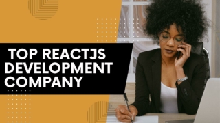 Check out the top ReactJS Development Company