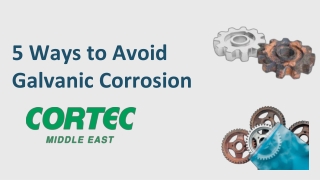 5 Ways to Avoid Galvanic Corrosion