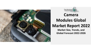 Global Camera Modules Market 2022 – Business Strategies, Trends And Growth