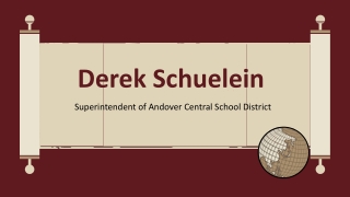 Derek Schuelein - A Detail-focused Professional