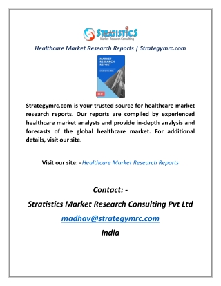 Healthcare Market Research Reports