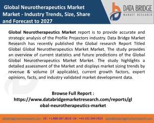 Neurotherapeutics Market