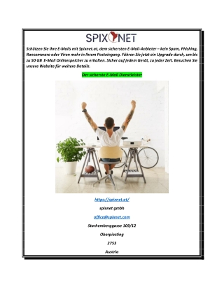 Der sicherste E-Mail Dienstleister