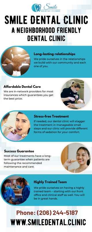You Can Have Perfect Smile Without Breaking Your Bank. This is How  An Infographic about dental care.
