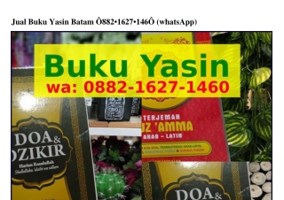 Jual Buku Yasin Batam