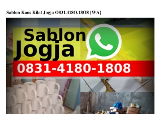 Sablon Kaos Kilat Jogja Ö8ЗI-4I8Ö-I8Ö8{WA}