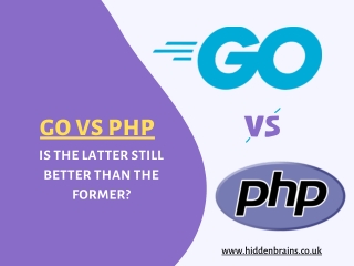 Go vs PHP: Is the latter still better than the former?