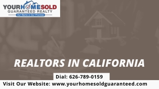 Realtors In California | Best Real Estate Company - YHSGR