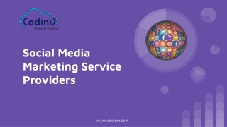 Social Media Marketing Service Providers