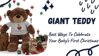 Best Ways To Celebrate Your Baby’s First Christmas