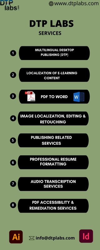 DTP Labs services