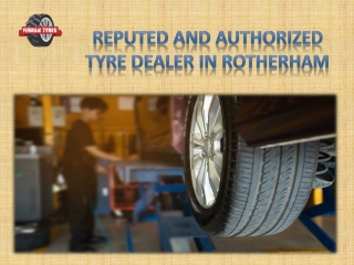 Reputed and Authorized Tyre dealer in Rotherham