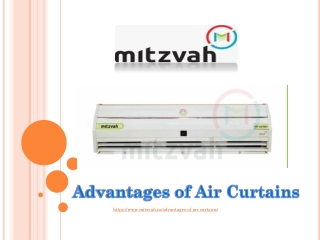 Advantages of air curtains - mitzvah