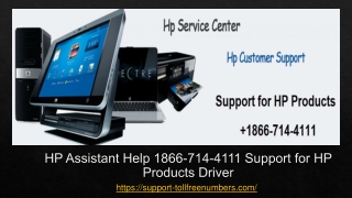 HP Assistant Help 1866-714-4111 Support for HP Products Driver